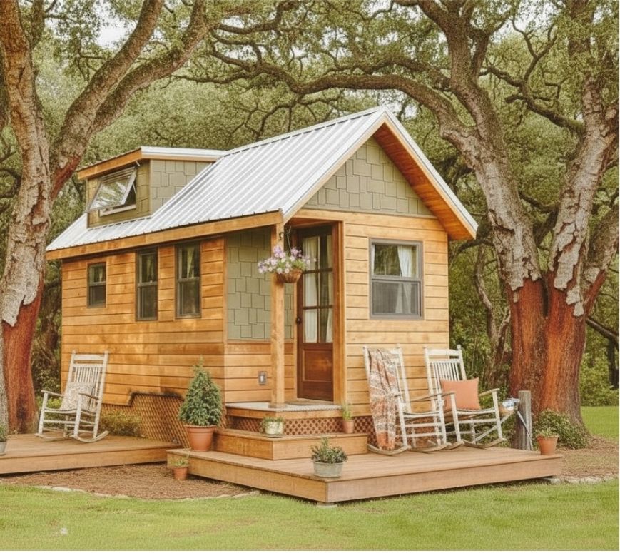 Aerial view of rolling Alentejo hills with scattered olive trees and a dusty path winding through the landscape